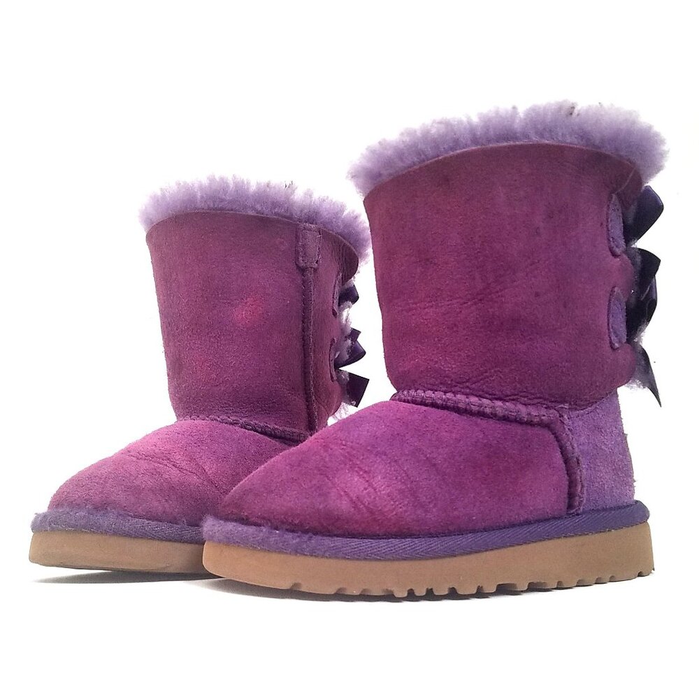 UGG Bailey Bow II Boot Toddler Little Kid Violet Bloom